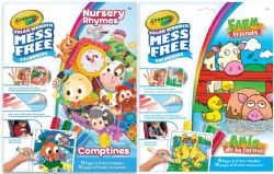 CRAYOLA - COLOR WONDER MINI MARQUEURS - COMPTINES ASST
